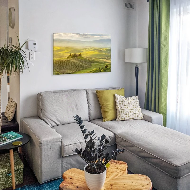 Leinwandbild 120x60cm Landschaft, Toskana, Italien