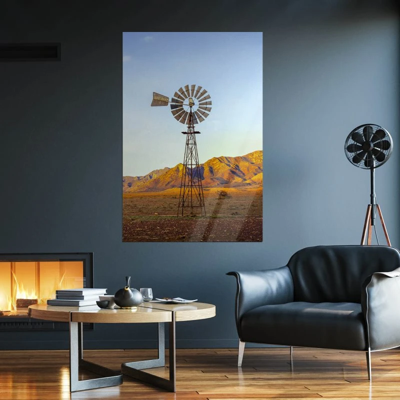 Poster 40x60cm im Hochformat, Ranges National Park Australien Berge & Gebirge