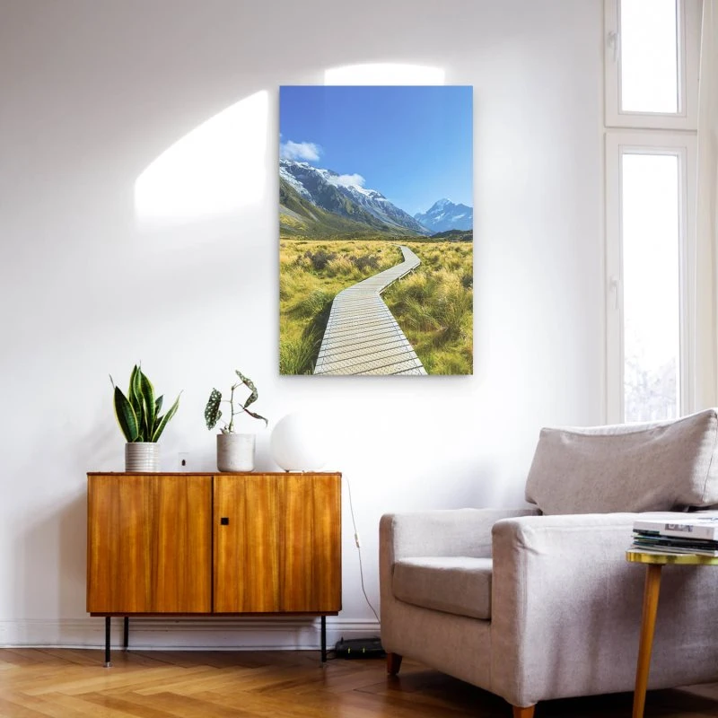 Poster Mount Cook National Park Neuseeland Berge & Gebirge, 70x100cm groß
