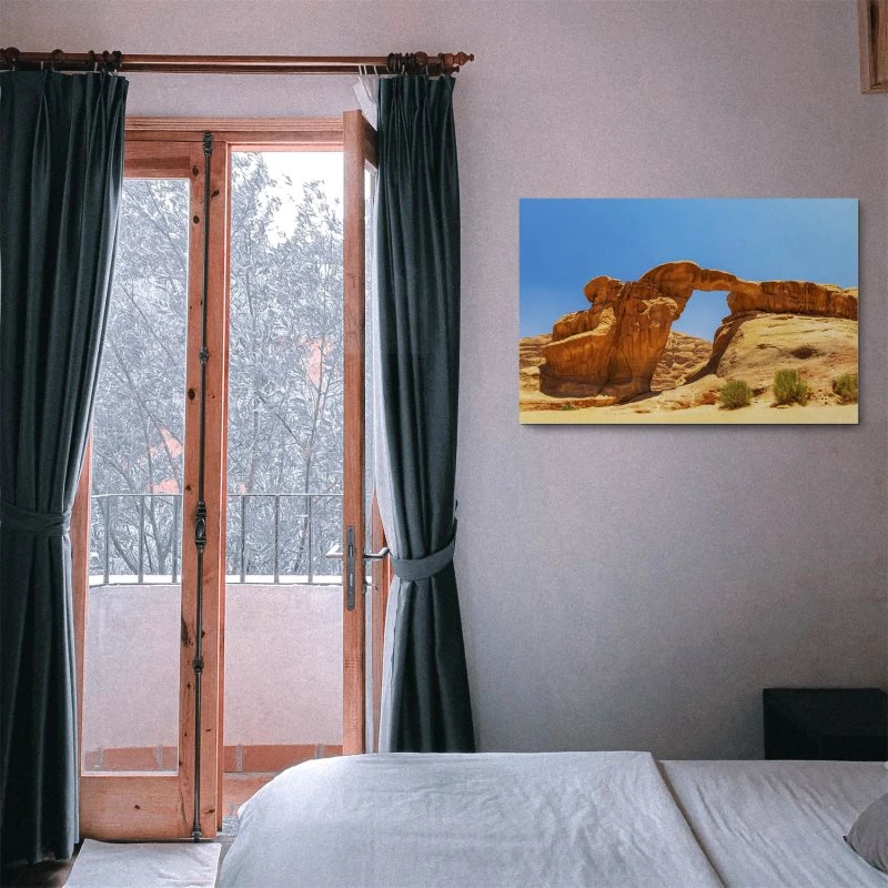 Berge & Gebirge Wadi Rum Wüste als Alu-Dibond Bild 60x40cm
