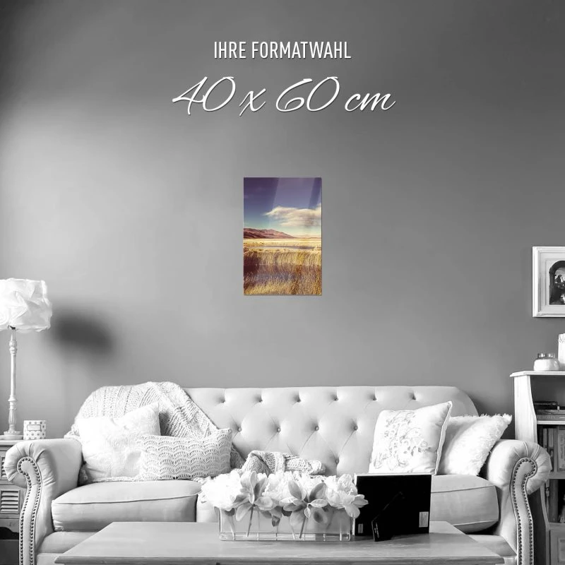 Poster 40x60cm im Hochformat, Nord Argentinien Berge & Gebirge