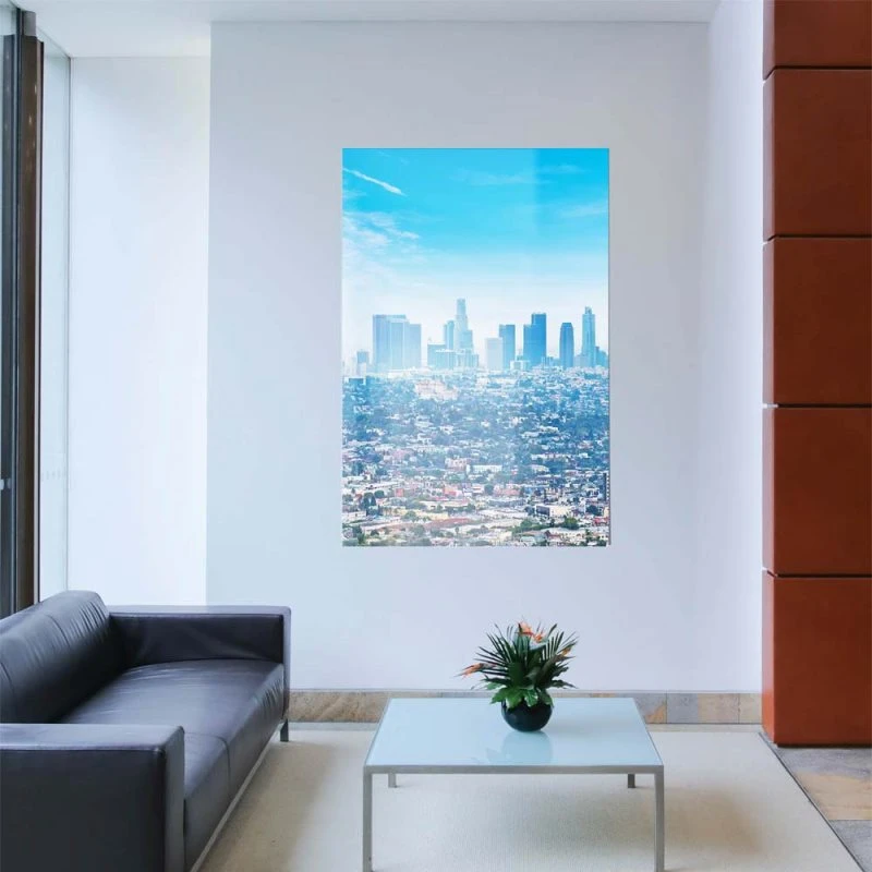 WandPoster Hochformat Skyline Los Angeles Panorama, 60x90cm