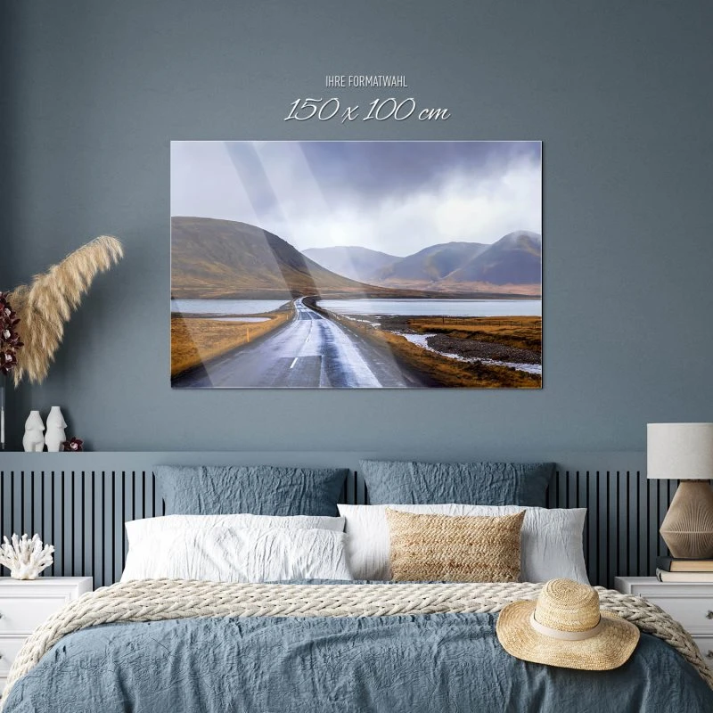 Berge & Gebirge Halbinsel Snæfellsnes Island als Acrylglasverbund Bild 150x100cm