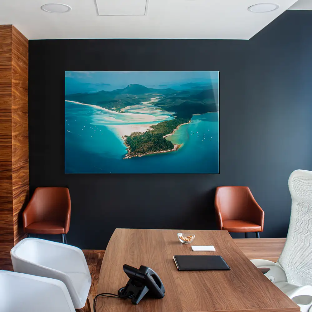 Strand & Meer Panorama Australien als Acrylglasverbund Bild 150x100cm