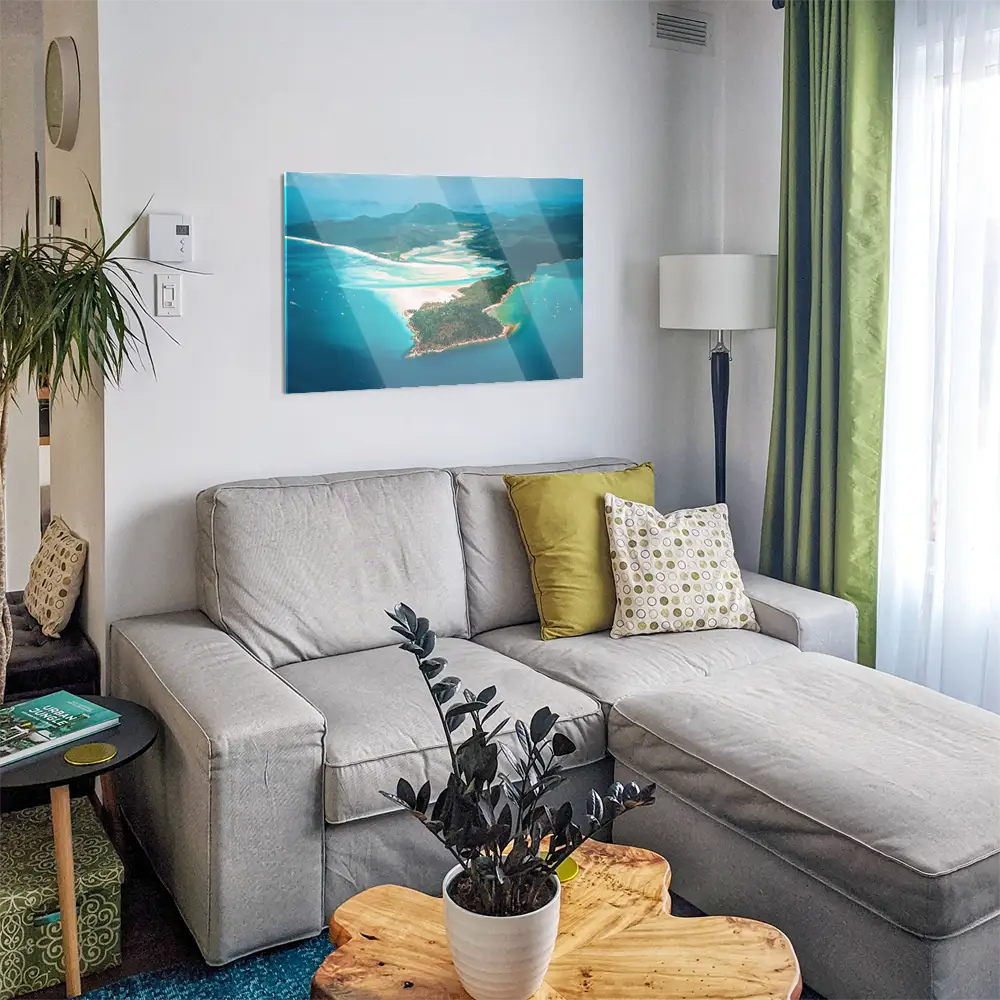 Acrylglasbild 150x50cm groß Strand & Meer Panorama Australien