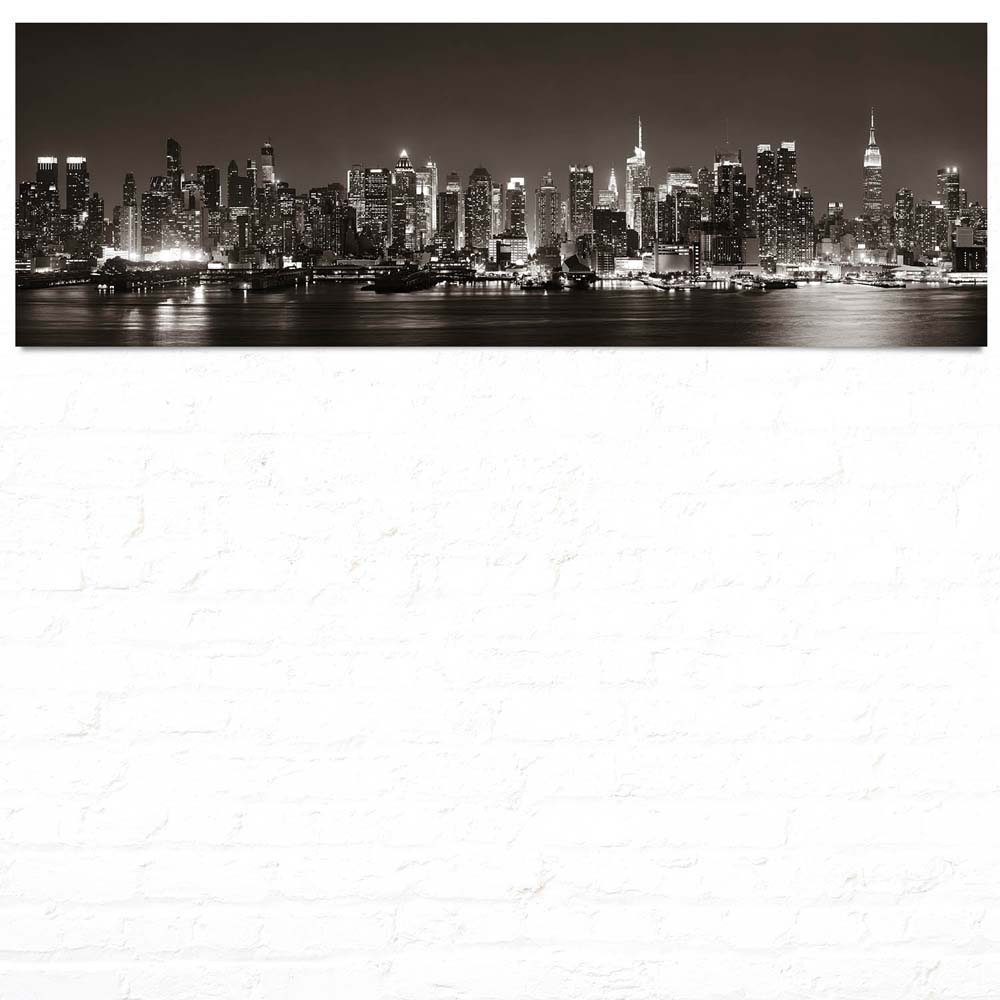Panorama Poster 150x50cm, Skyline New York City