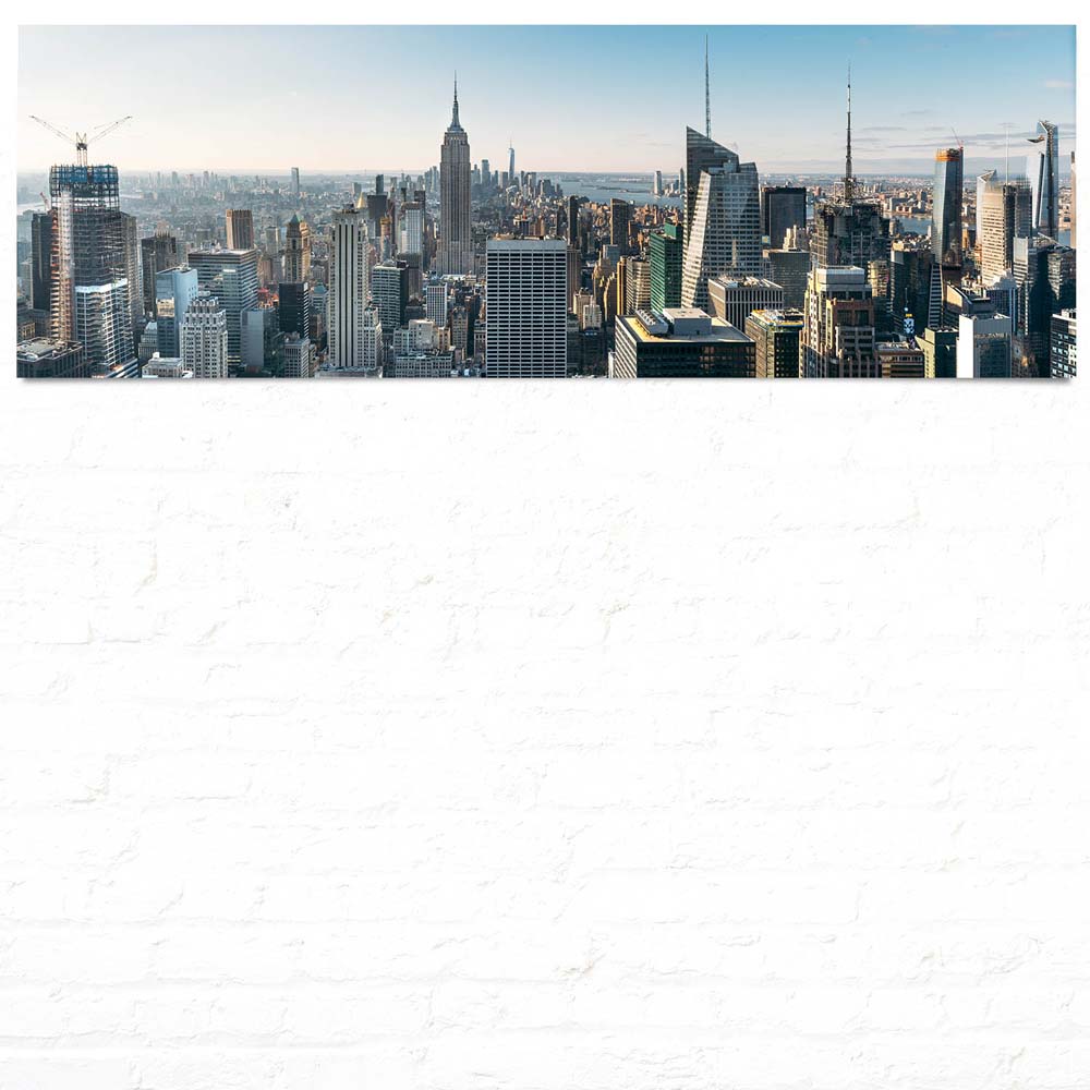 Panorama Poster 150x50cm, Skyline New York Empire State