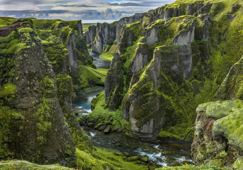 Island Fjaðrá River