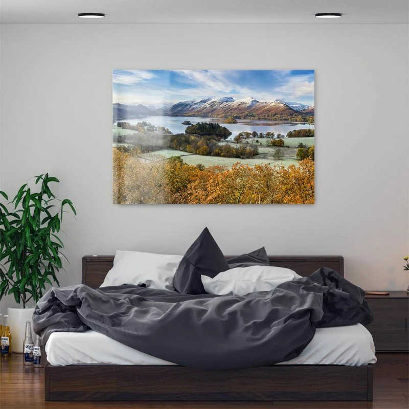 Berge & Gebirge Derwent Water England als XXL Acrylglasbild 150x100cm