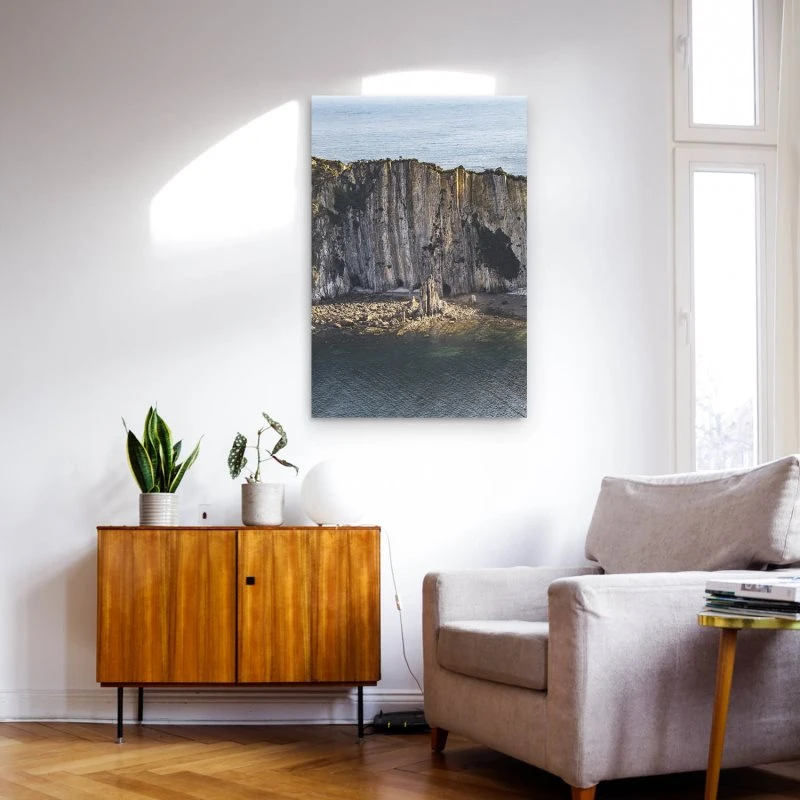 Poster 40x60cm im Hochformat, Silence Beach, Spanien Strand & Meer