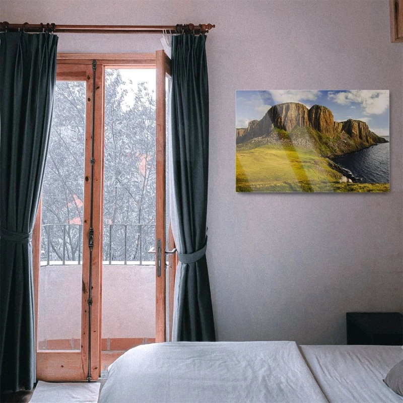 Berge & Gebirge Rubha Hunish Isle of Sky als Acrylglasverbund Bild 120x60cm