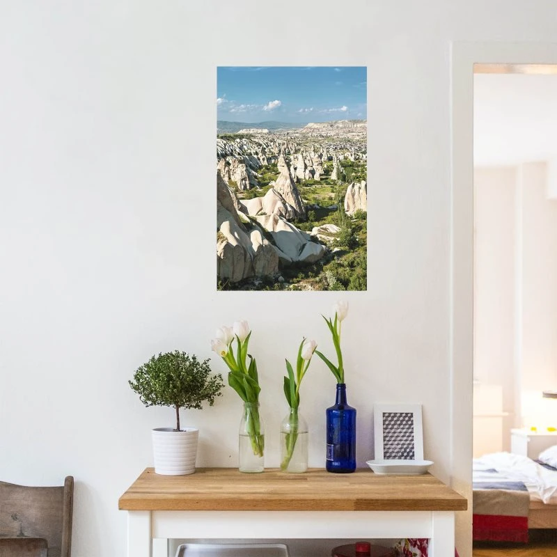 Poster Kappadokien Türkei Berge & Gebirge, 70x100cm groß