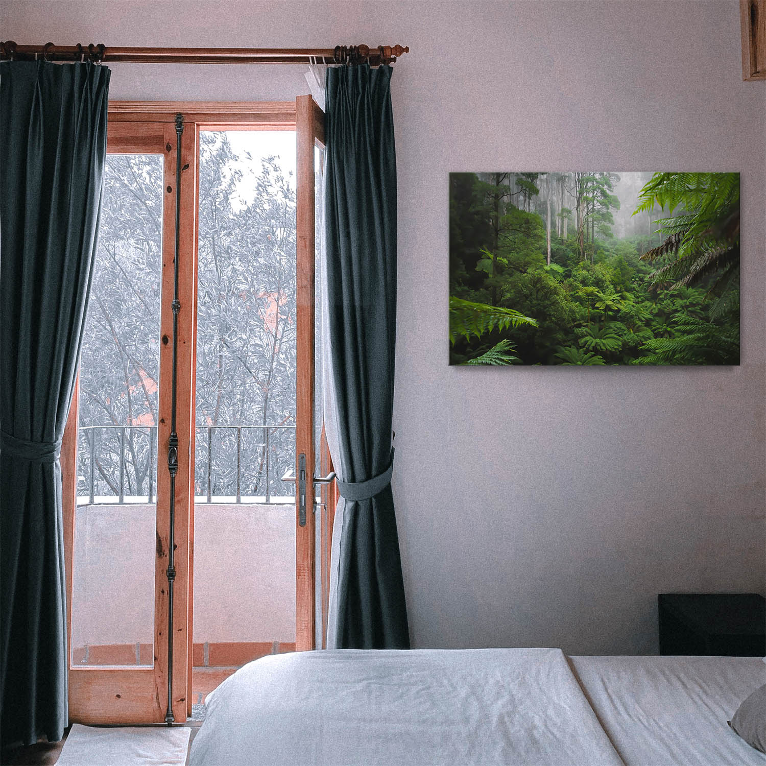 Leinwandbild Dschungeltraum, Regenwald 90x60cm