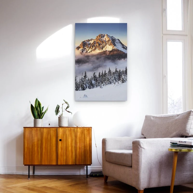 Poster Winter Mala Fatra slowakei Berge & Gebirge, 70x100cm groß