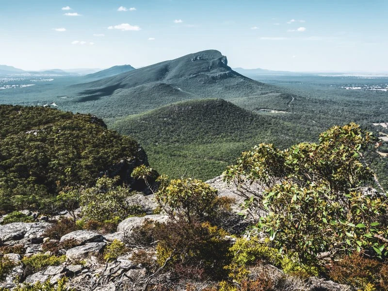 Alu-Dibond Bild XXL, Berge & Gebirge Mount Abrupt Australien 160x120cm groß