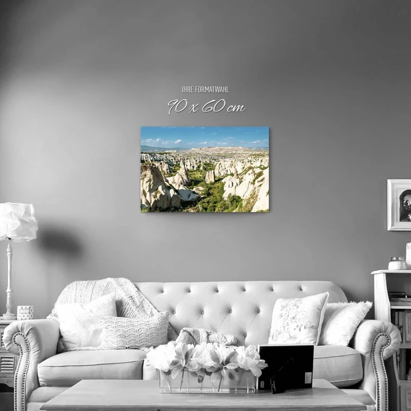 Berge & Gebirge Kappadokien Türkei als Alu-Dibond Bild 90x60cm