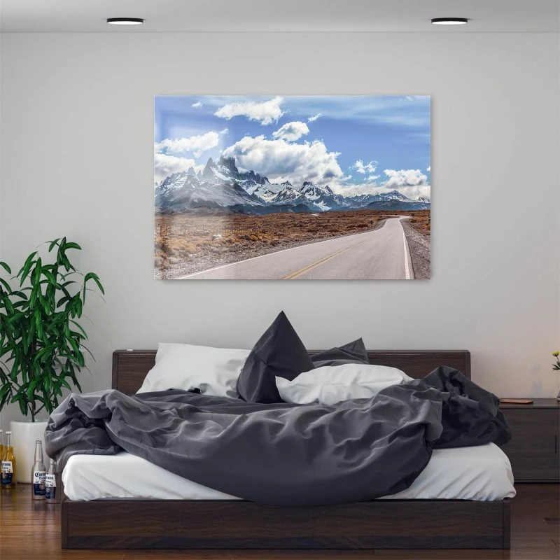 Acrylglasbild XXL, Berge & Gebirge Fitz Roy 160x120cm groß