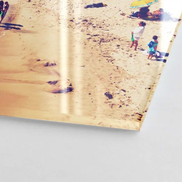 Acrylglasbild Strand & Meer, Santa Monica Beach Los Angeles, 110x50cm groß