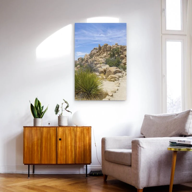 Poster 40x60cm im Hochformat, Joshua Tree National Park Berge & Gebirge