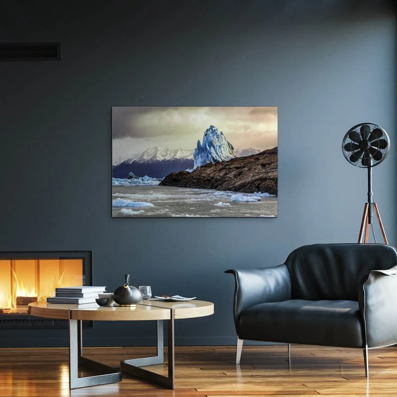 200x150cm großes Alu-Dibond Bild, Berge & Gebirge Perito Moreno Gletscher