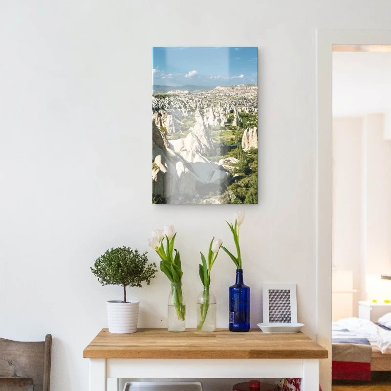 Berge & Gebirge im Hochformat, Kappadokien Türkei als Acrylglas Bild 60x90cm