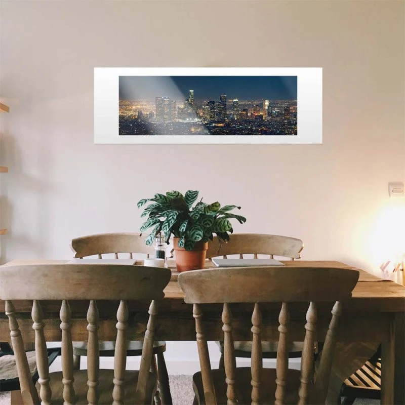 WandPoster Skyline Los Angeles Nachts, 50x50cm