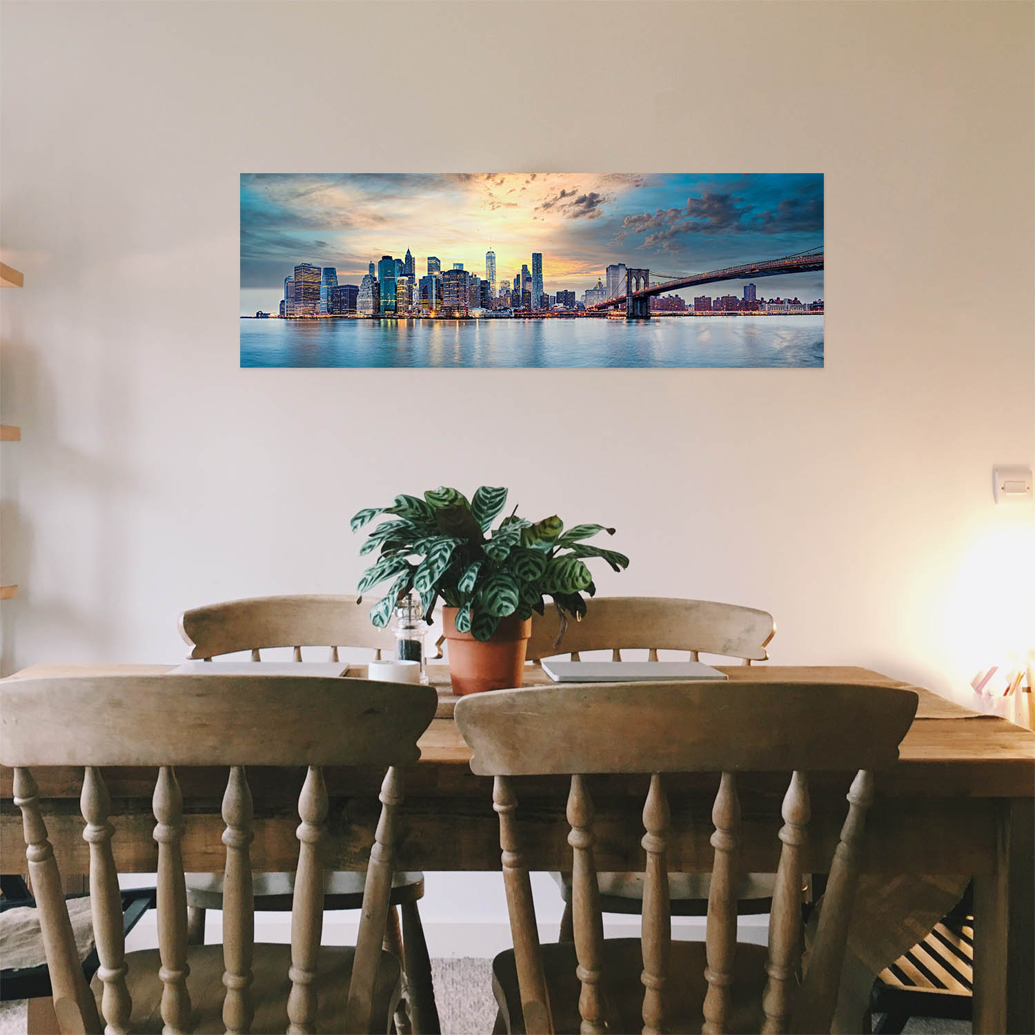 Skyline New York City als Poster 160x120cm