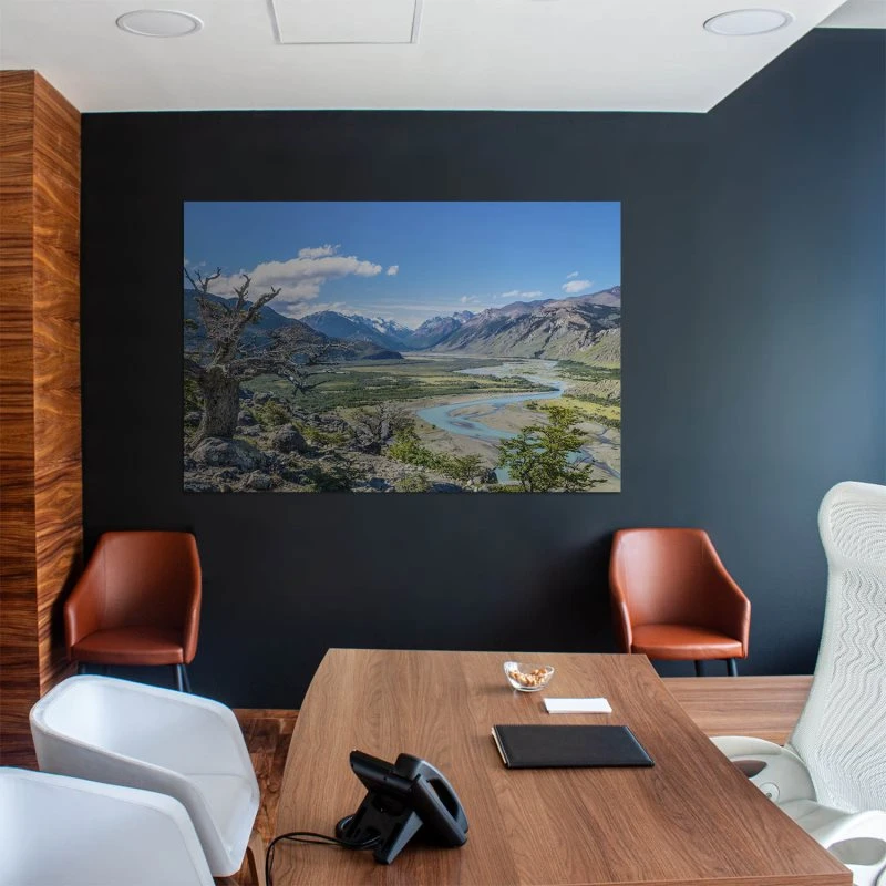 XXL Poster 200x150cm Berge & Gebirge Patagonien Flüsse