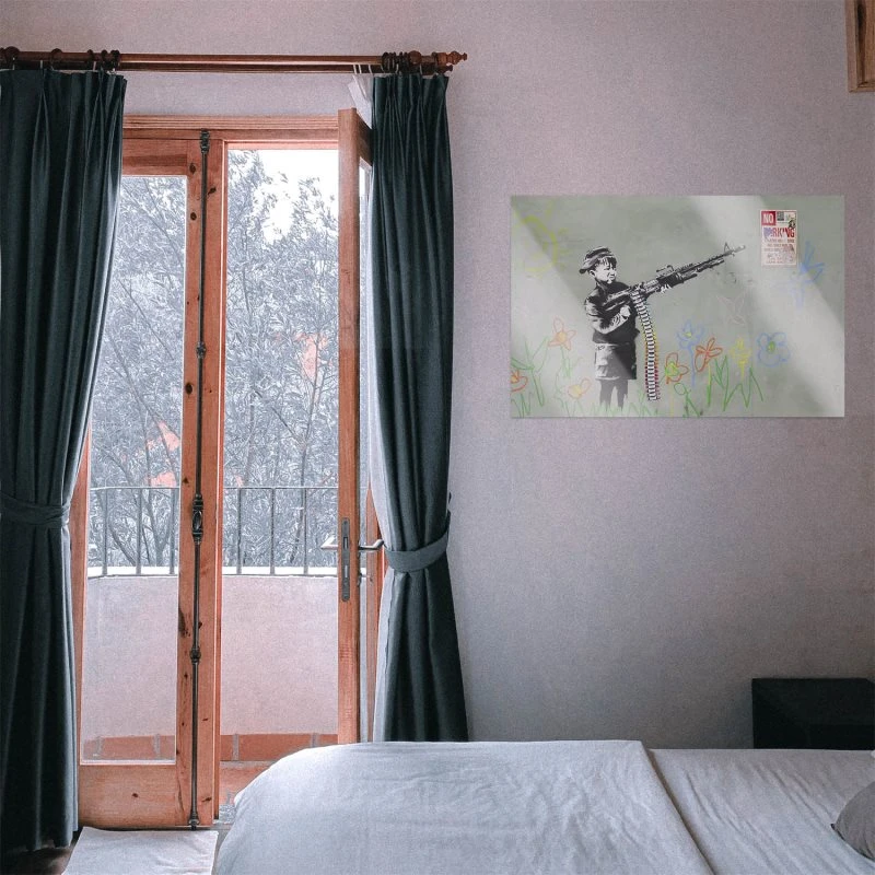 WandPoster 90x60cm Child Soldier, Banksy Art