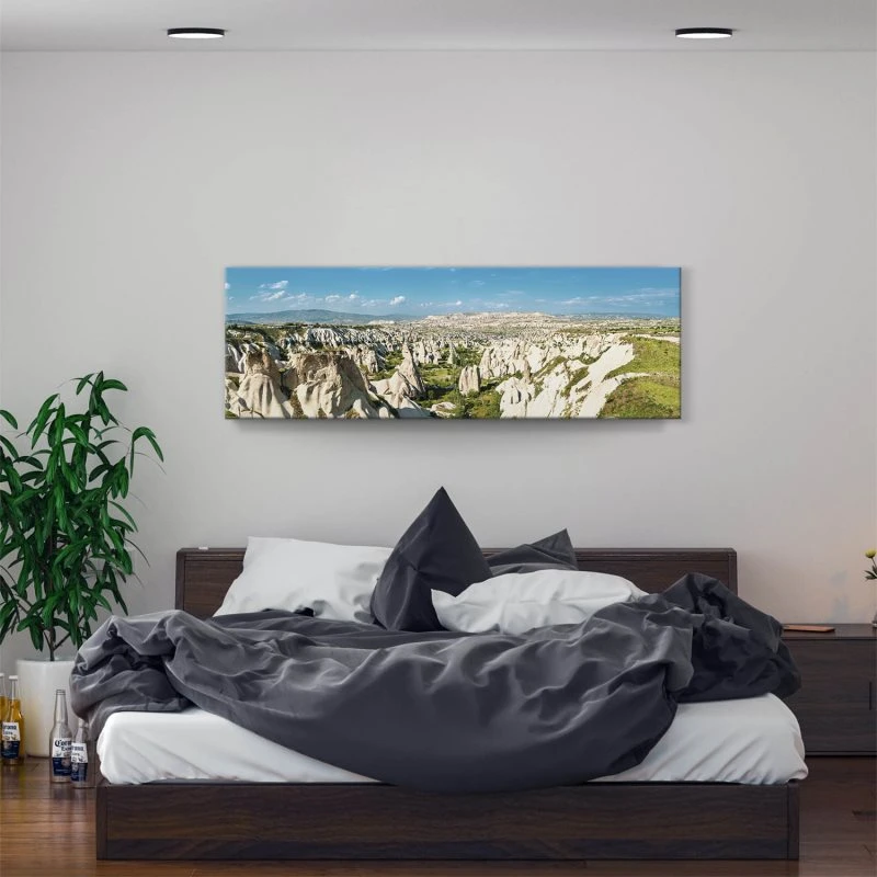 Berge & Gebirge Kappadokien Türkei als Leinwand Bild 150x50cm