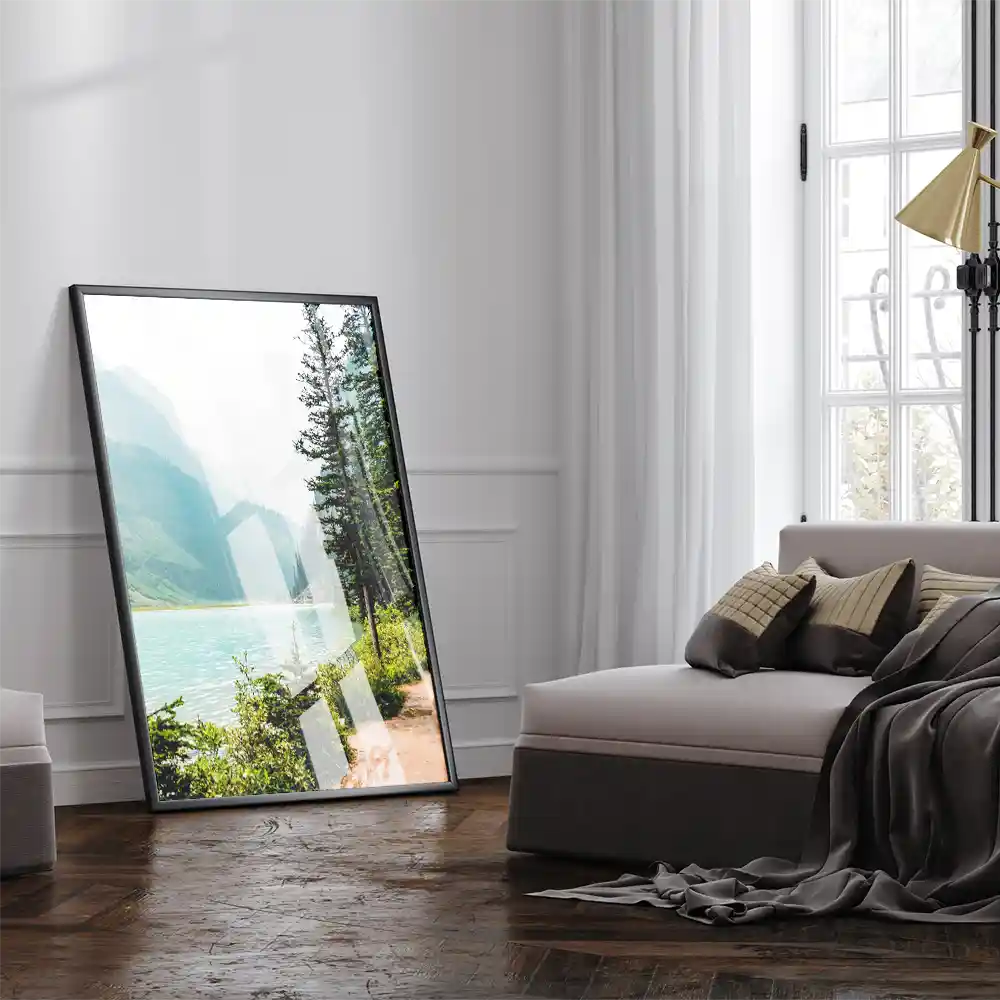 Flüsse & Seen Banff National Park Kanada Poster XXL 100x150cm im Hochformat
