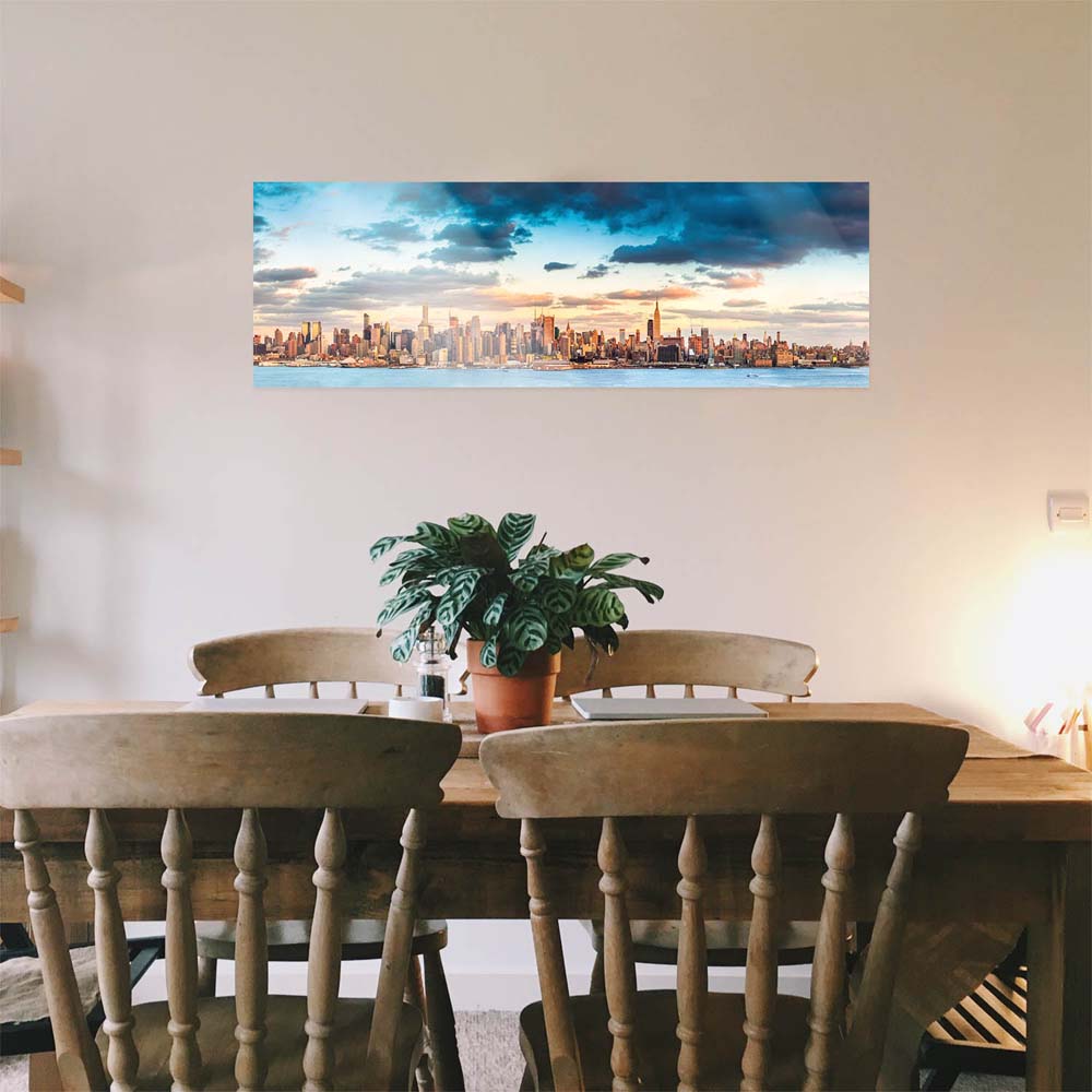 WandPoster Skyline Panorama von New York, 50x50cm
