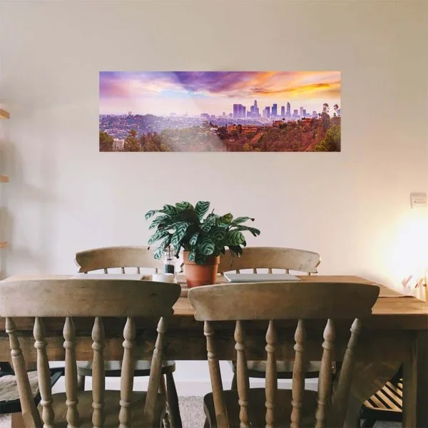 WandPoster Skyline Los Angeles hills, 50x50cm