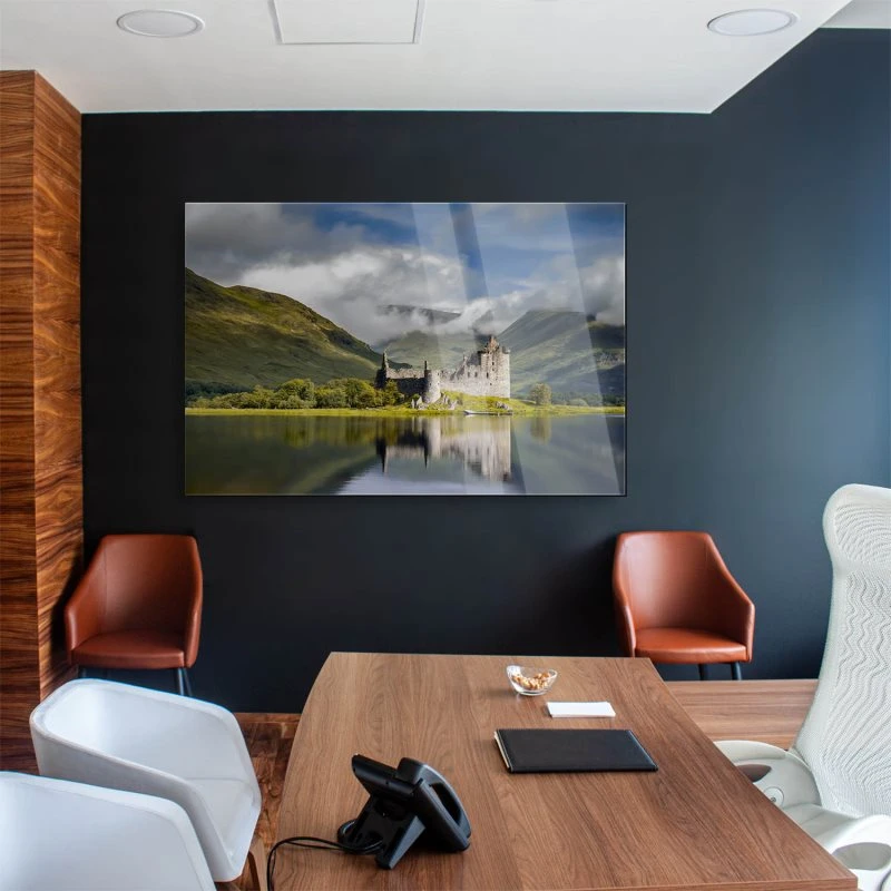 Berge & Gebirge Kilchurn Castle Schottland als Acrylglasverbund Bild 200x150cm
