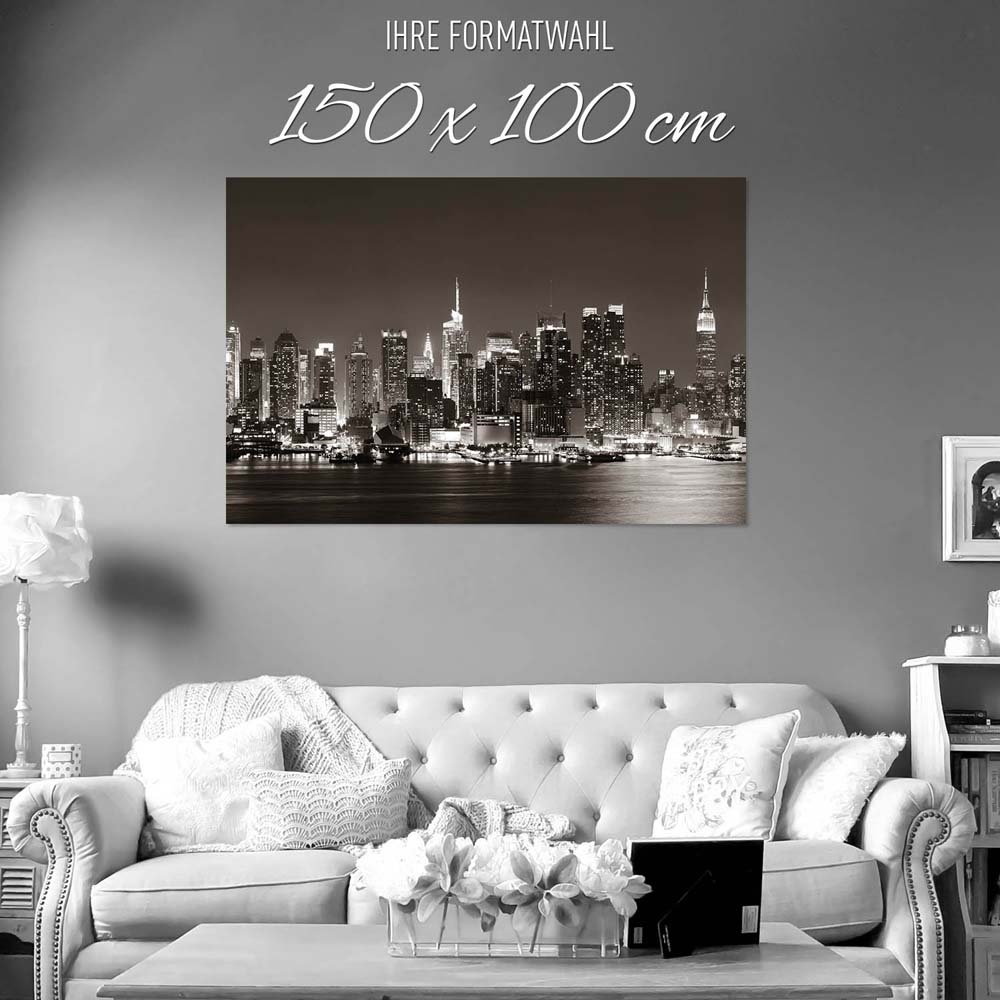 Skyline New York City als Poster 150x100cm