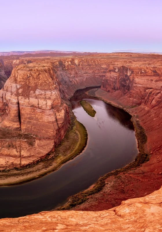 Poster Horseshoe Bend Arizona USA Flüsse & Seen, 70x100cm groß