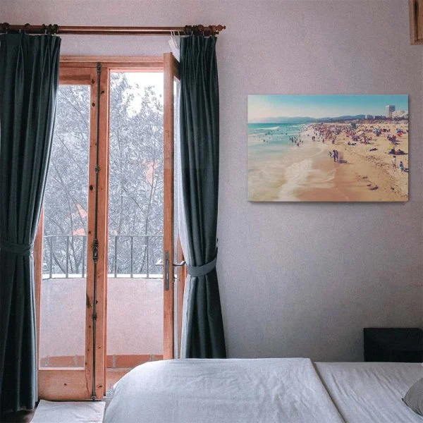 Leinwand Bild 110x50cm Strand & Meer, Santa Monica Beach Los Angeles
