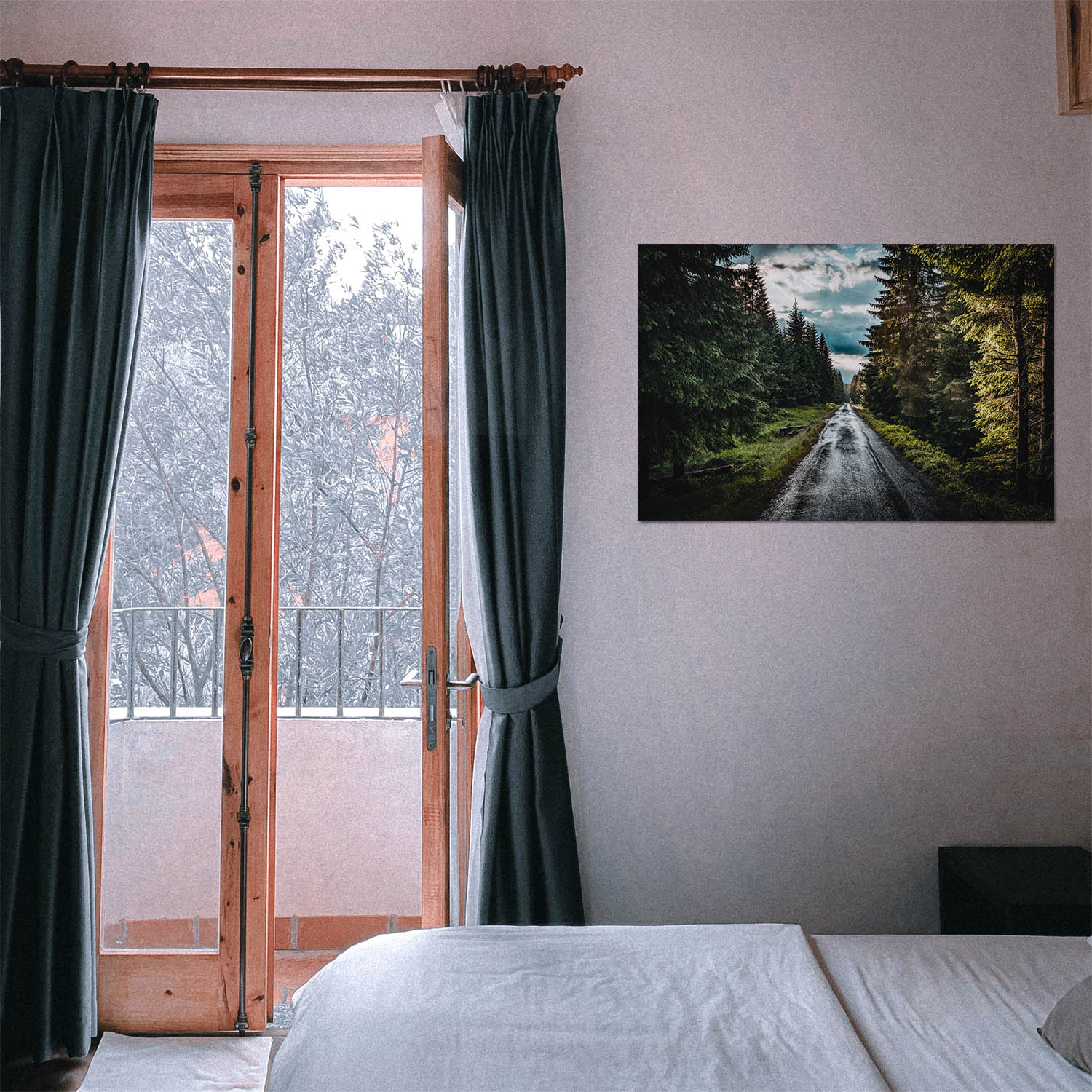 Großformat Poster Wald & Bäume Tannenpfad, 180x90cm