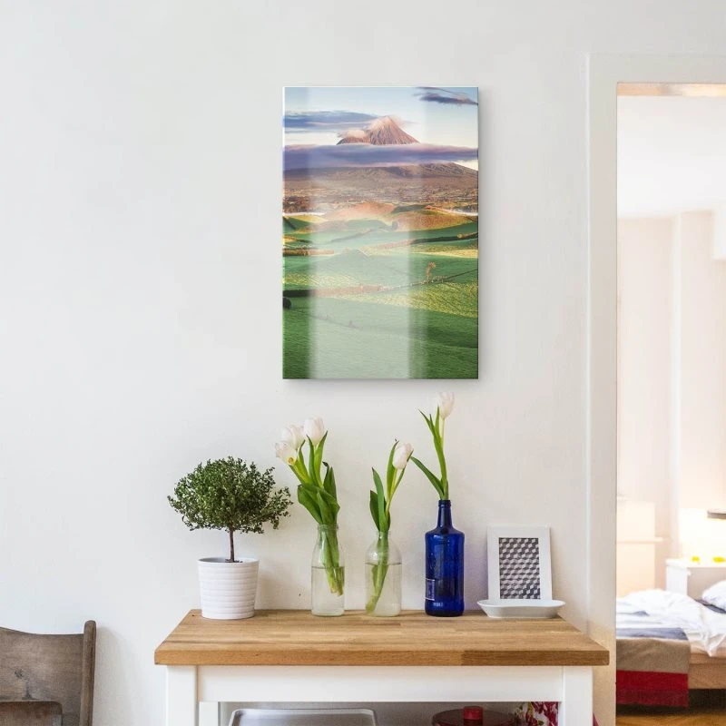 Berge & Gebirge im Hochformat, Vulkan Taranaki Egmond Neuseeland als Acrylglas Bild 60x90cm