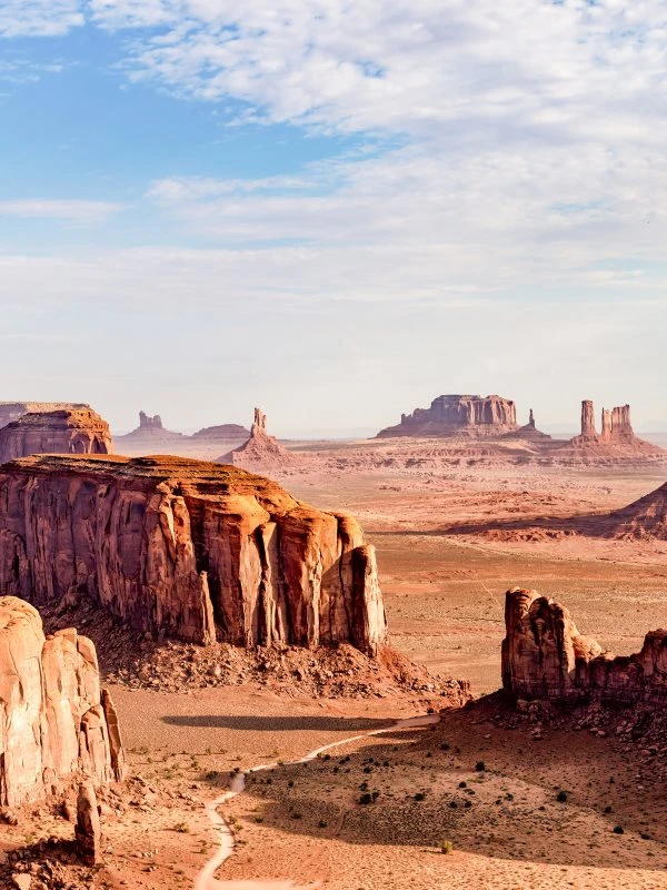 Poster 60x80cm groß, Berge & Gebirge Monument Valley USA