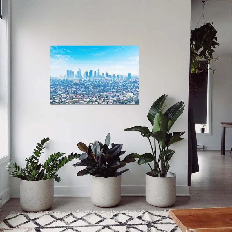 Panorama Poster 150x50cm, Skyline Los Angeles Panorama