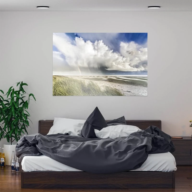 WandPoster 90x60cm Wattenmeer Nordsee, Strand & Meer