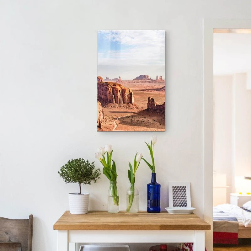Berge & Gebirge Monument Valley USA im Hochformat als Acrylglasverbund Bild 60x90cm