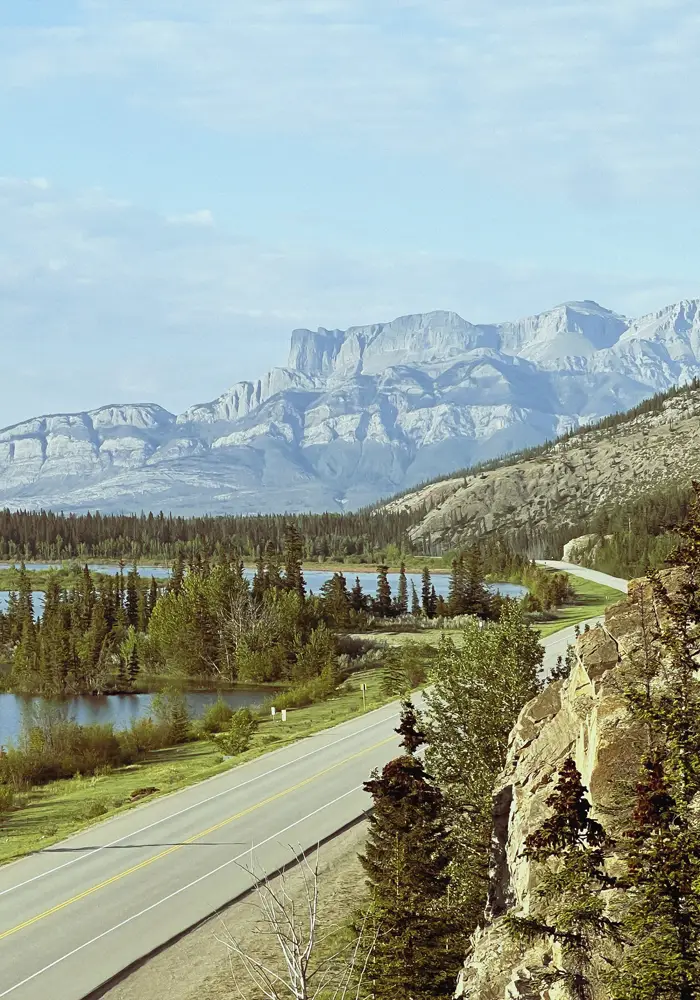 Poster Trans Canada Highway Flüsse & Seen, 70x100cm groß
