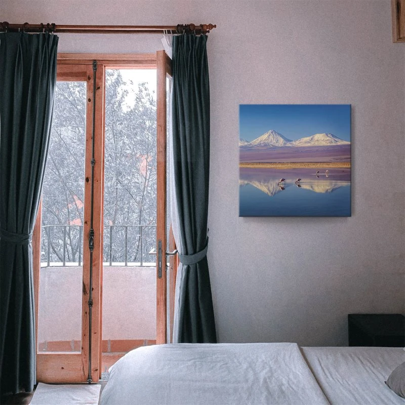 Berge & Gebirge Anden Atacama als Leinwand Bild 80x80cm