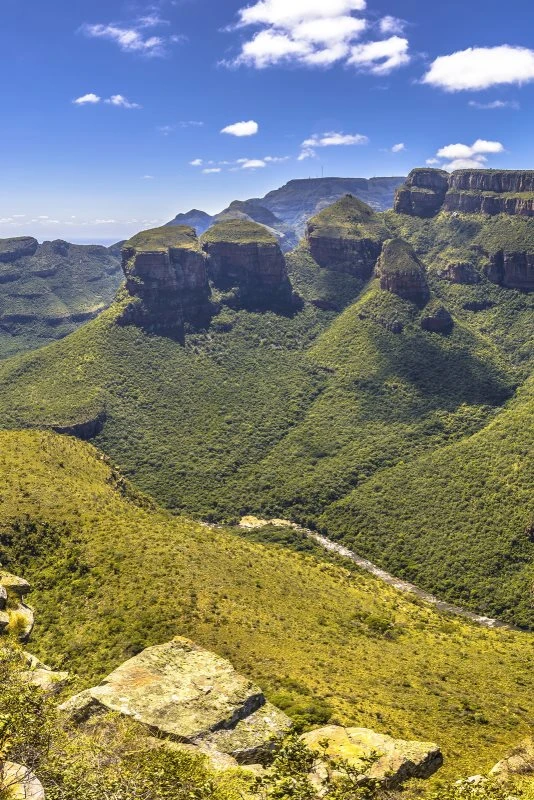 Poster 40x60cm im Hochformat, Blyde River Canyon Berge & Gebirge