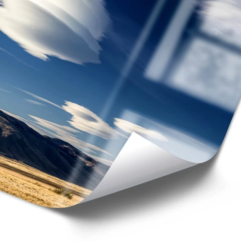 WandPoster Berge & Gebirge Wolken in Patagonien, 60x80cm