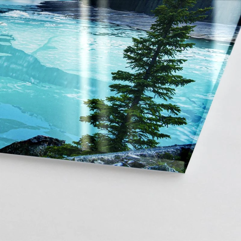 Flüsse & Seen Lake Moraine als Acrylglas Bild 120x60cm