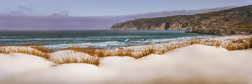 Alu-Dibond Bild 150x50cm groß Strand & Meer Praia do Guincho Beach