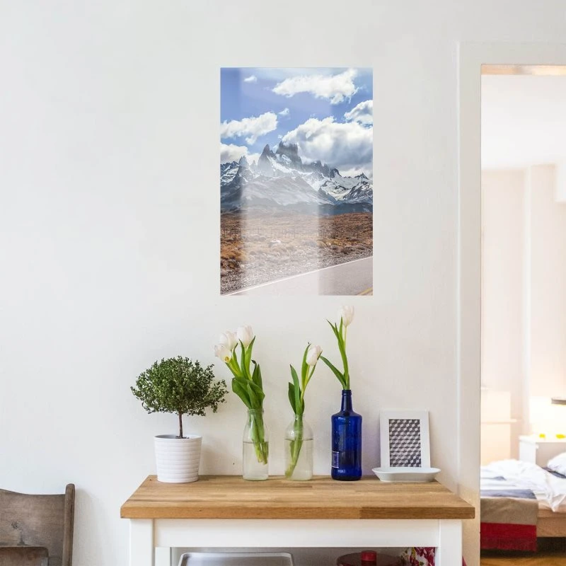80x120cm großes WandPoster Hochformat, Berge & Gebirge Fitz Roy